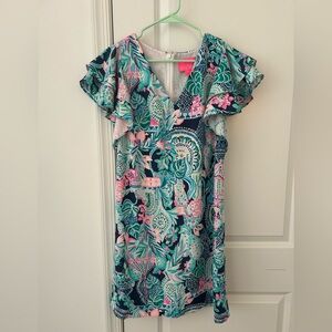 Lily Pulitzer Ruffle Sleeve Dress